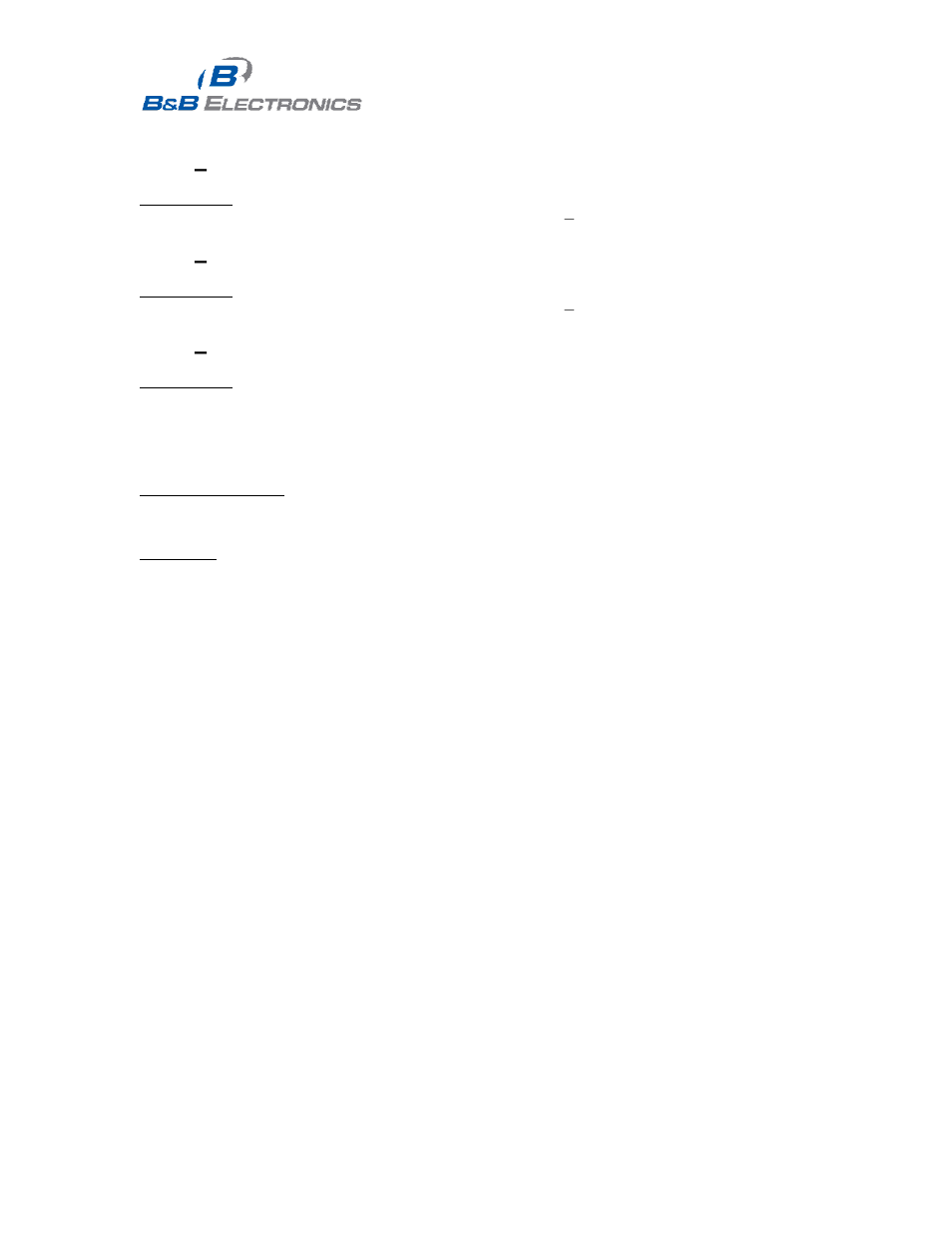 0x59 – upgrade_firmware (obsolete), 0x60 – update_eeprom (obsolete), 0x61 – reset_trip | B&B Electronics LDVDSV2-S-P9D - Manual User Manual | Page 43 / 50