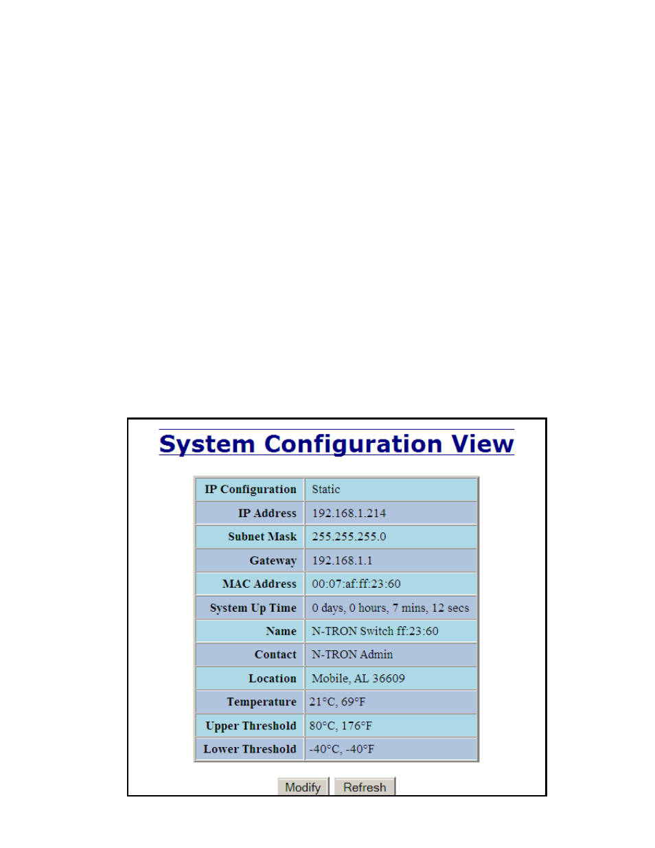Administration – system | B&B Electronics 710FXE2-SC-15 - Manual User Manual | Page 27 / 155