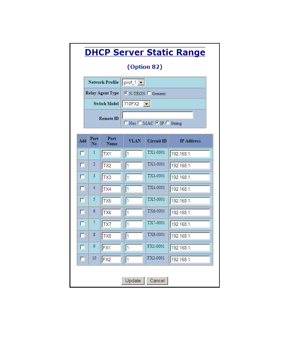 Dhcp – server – setup ip maps, continued | B&B Electronics 710FXE2-SC-15 - Manual User Manual | Page 37 / 155