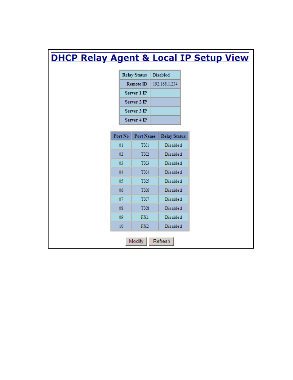 Dhcp – relay & local ip - setup | B&B Electronics 710FXE2-SC-15 - Manual User Manual | Page 41 / 155