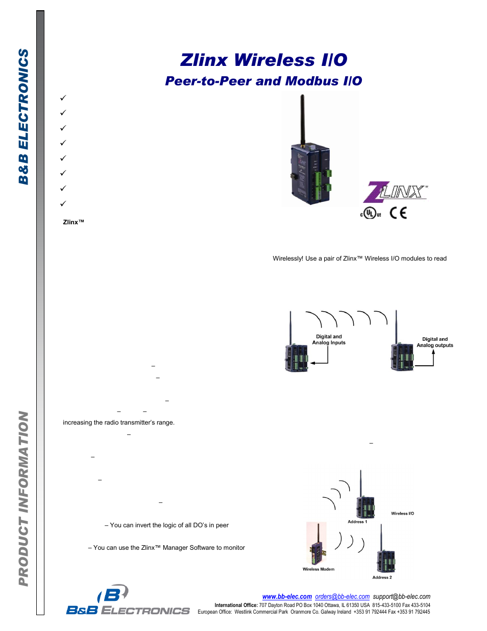 B&B Electronics ZZ-PROG1-USB - Datasheet User Manual | 5 pages