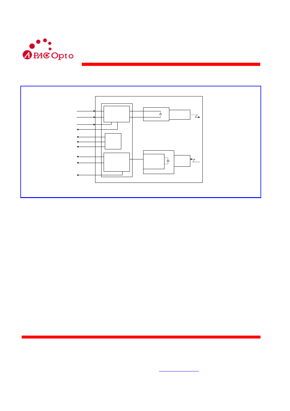 Block diagram of transceiver | B&B Electronics SFP-100FX-S-30KM-T - Datasheet User Manual | Page 4 / 9
