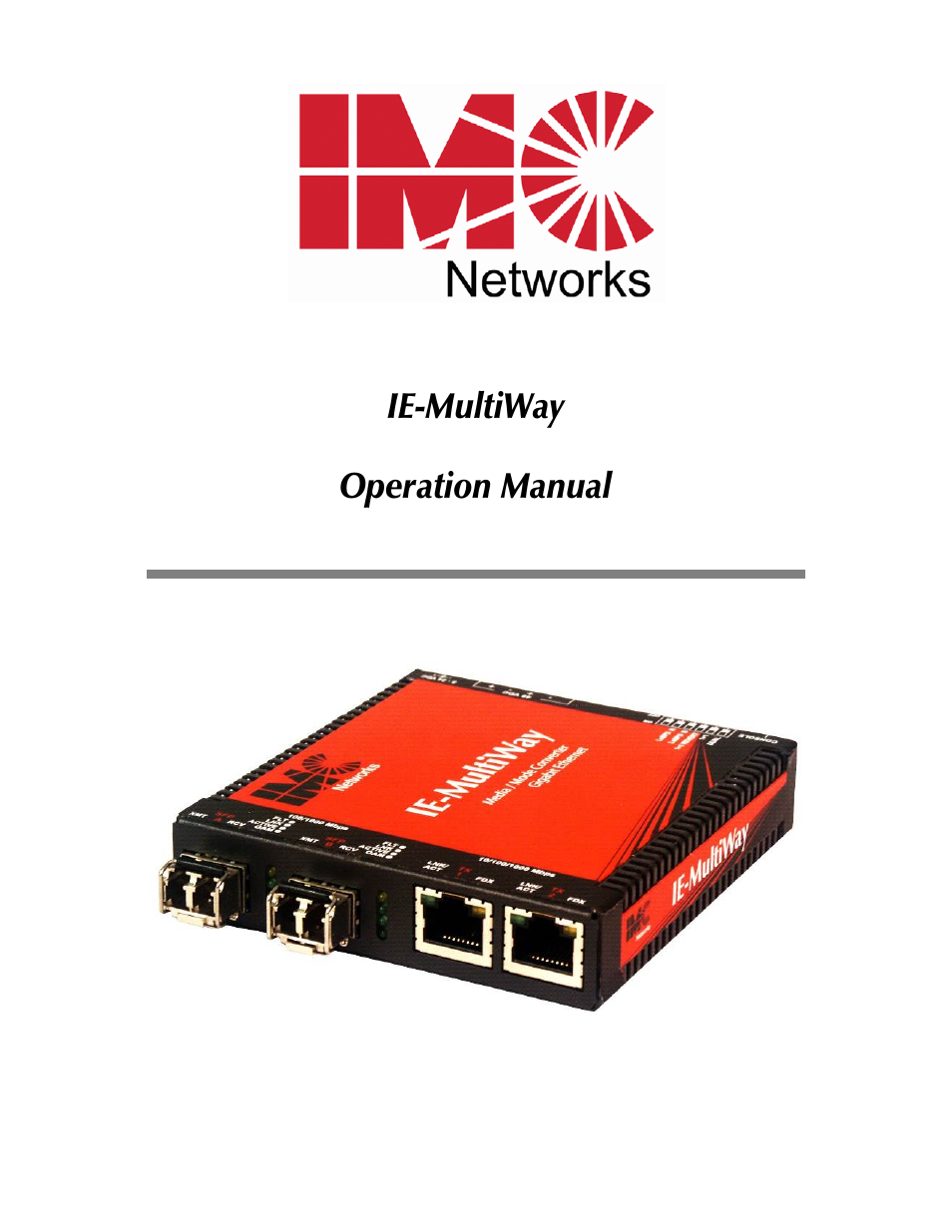 B&B Electronics 854-11121 - Manual User Manual | 60 pages