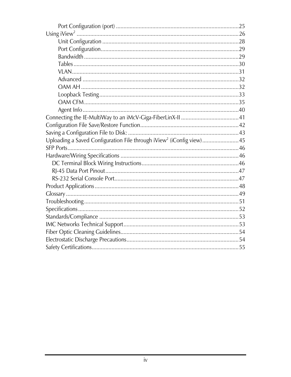 B&B Electronics 854-11121 - Manual User Manual | Page 4 / 60