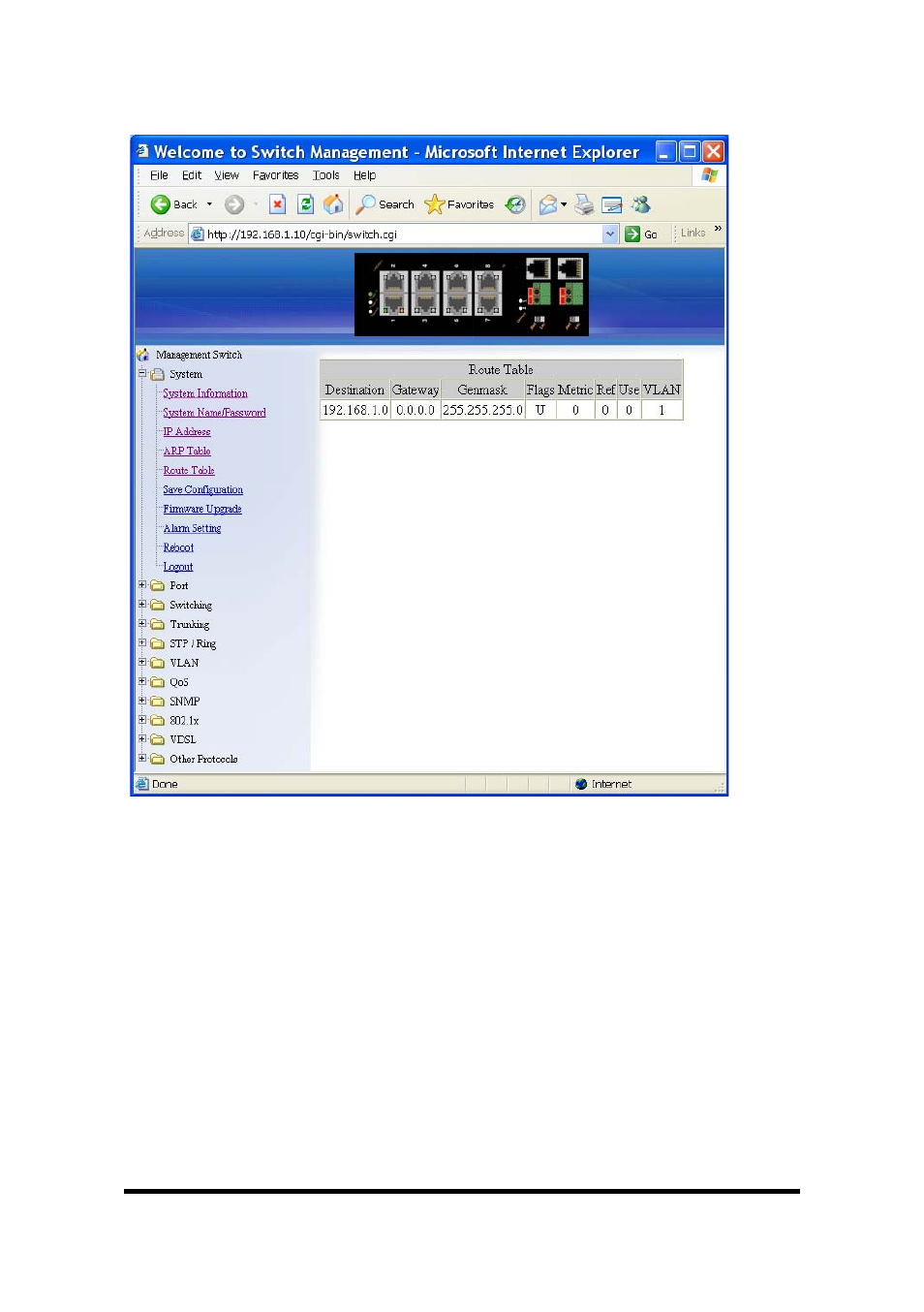 Route table, Oute, Able | B&B Electronics EIRM-EXTEND-8 - Manual User Manual | Page 32 / 188
