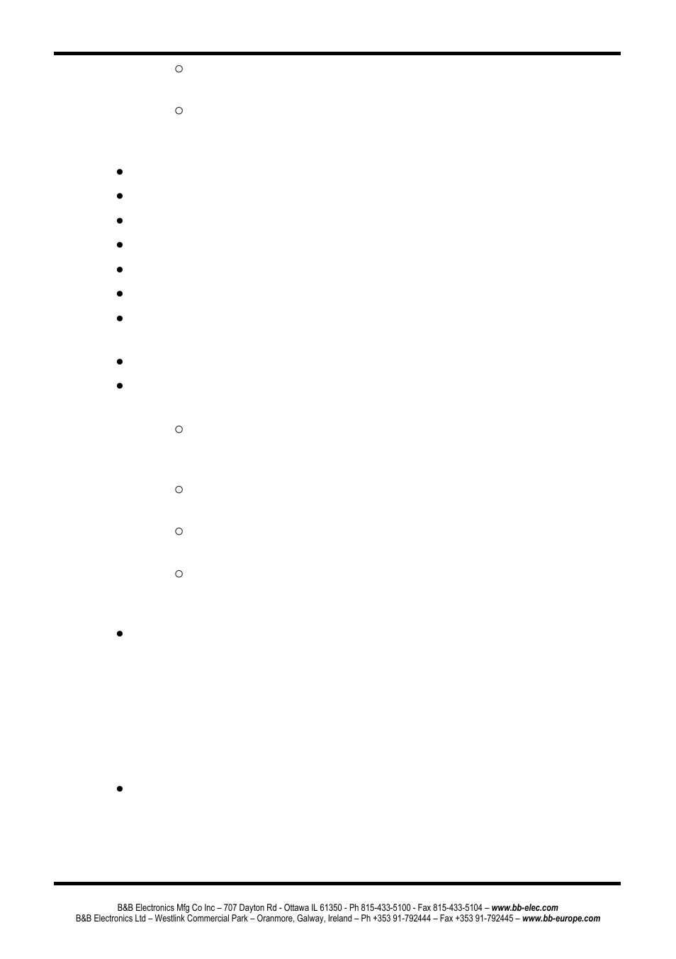 B&B Electronics ESR904 - Manual User Manual | Page 12 / 89
