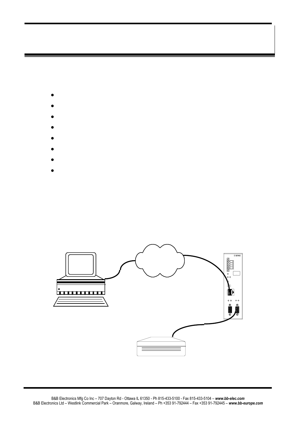 Chapter 4: using esp manager, Ardware, Etup | B&B Electronics ESR904 - Manual User Manual | Page 33 / 89