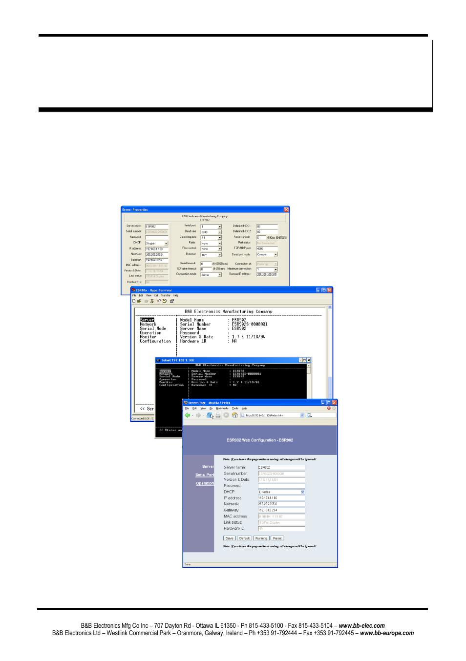 B&B Electronics ESR904 - Manual User Manual | Page 41 / 89