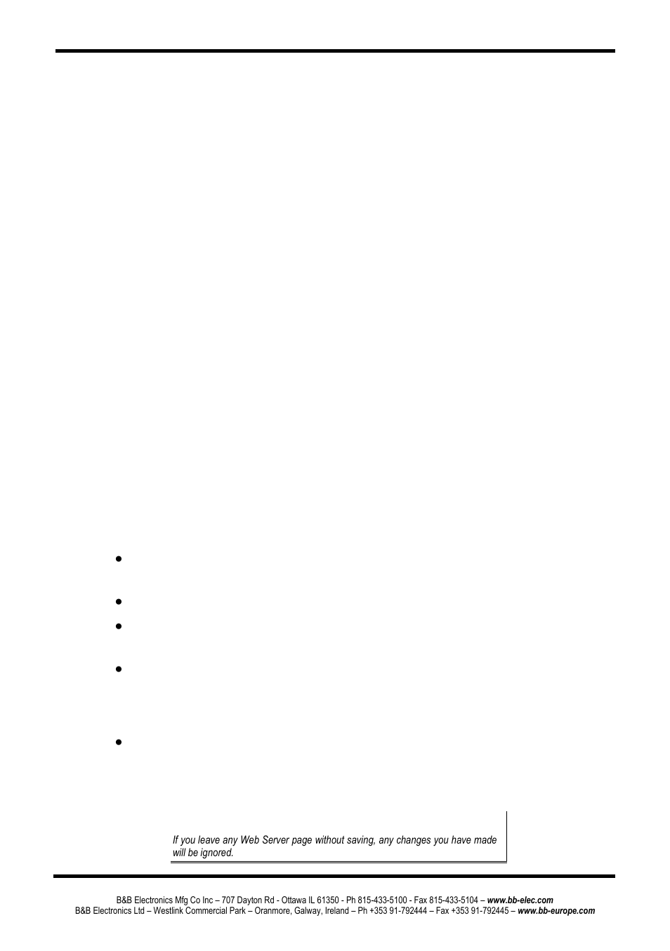 Update/save | B&B Electronics ESR904 - Manual User Manual | Page 49 / 89