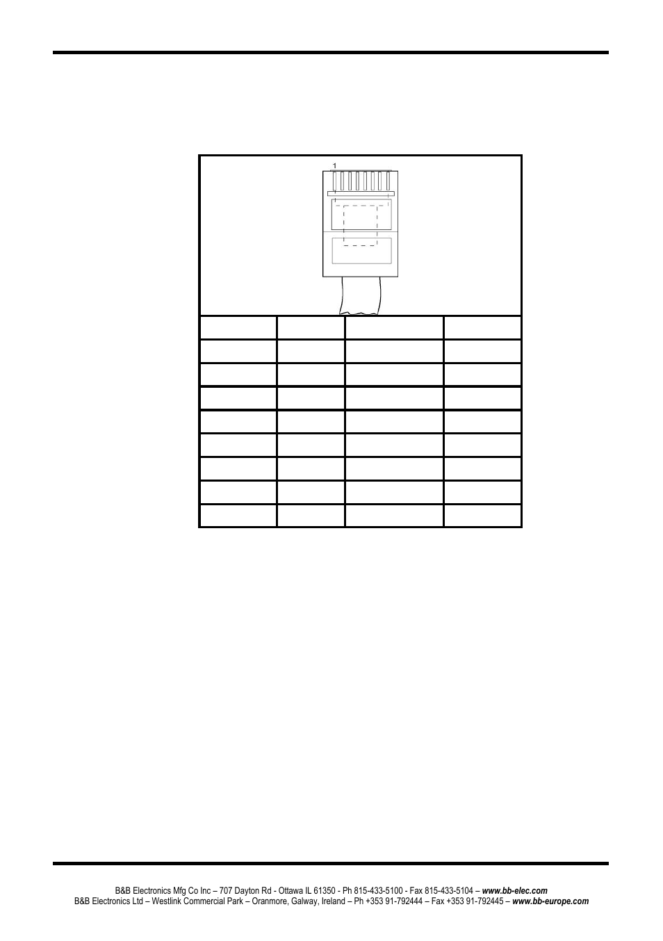 Rossover, Thernet, Able | Rj-45, Crossover ethernet cable rj-45 pin-out | B&B Electronics ESR904 - Manual User Manual | Page 88 / 89