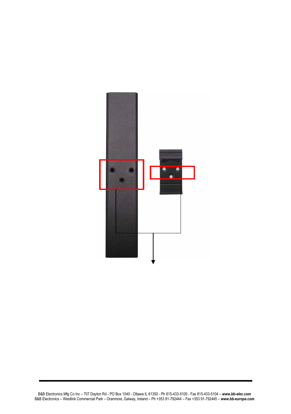 Mounting installation, Din-rail mounting, Mounting installation din-rail mounting | B&B Electronics EIR408-T - Manual User Manual | Page 13 / 19
