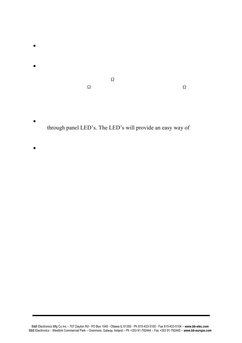 Troubleshooting | B&B Electronics EIR408-T - Manual User Manual | Page 17 / 19
