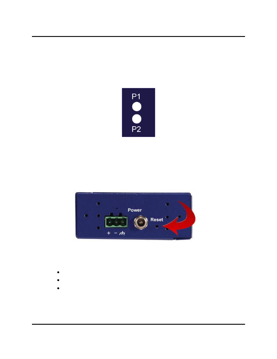 Serial port leds, Mode/reset switch | B&B Electronics MESR424T_D-MT_D-SC - Manual User Manual | Page 10 / 71