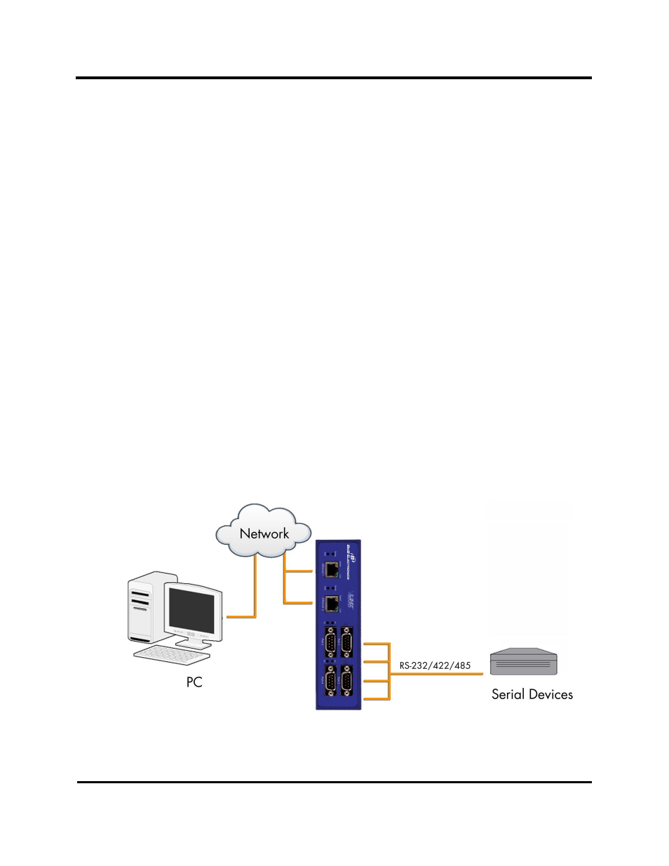 Mesr424 modbus gateway operational connections, Using mesr424 modbus gateways in direct ip mode | B&B Electronics MESR424T_D-MT_D-SC - Manual User Manual | Page 42 / 71
