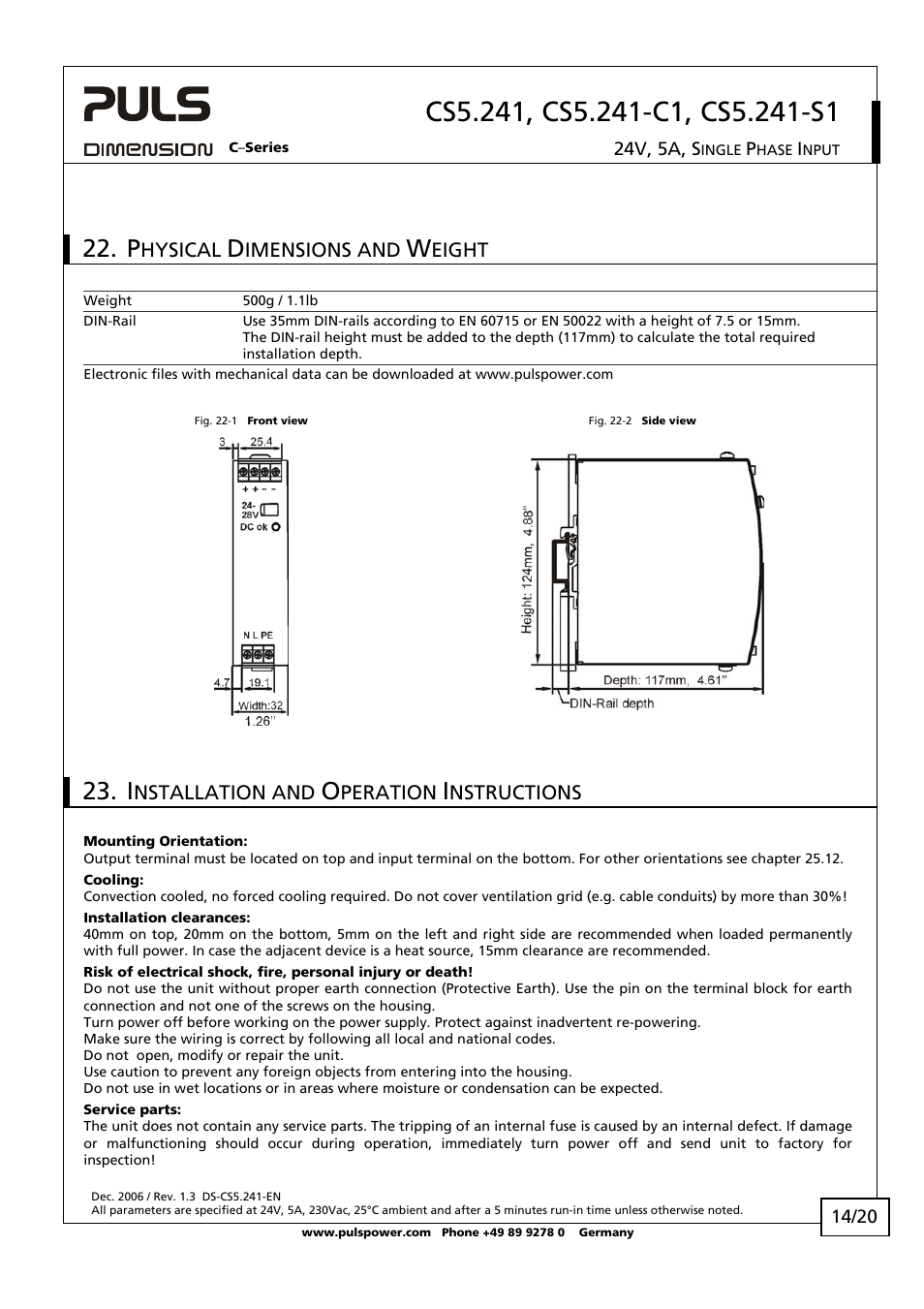 B&B Electronics NTPS-24-5 - Datasheet User Manual | Page 14 / 20