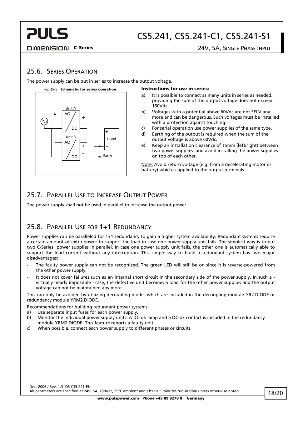 1+1 r | B&B Electronics NTPS-24-5 - Datasheet User Manual | Page 18 / 20