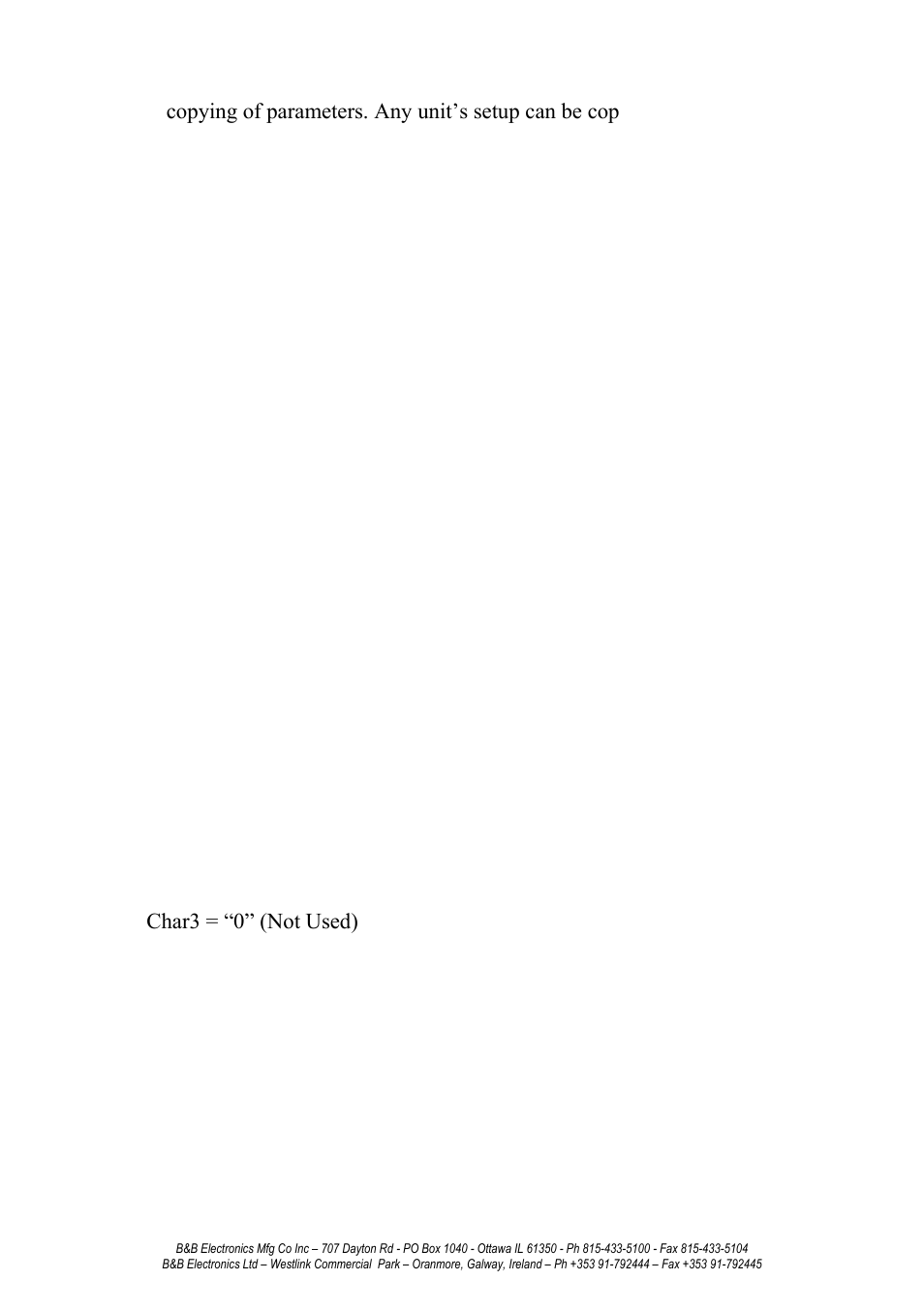 B&B Electronics 232BSS4 - Manual User Manual | Page 33 / 45