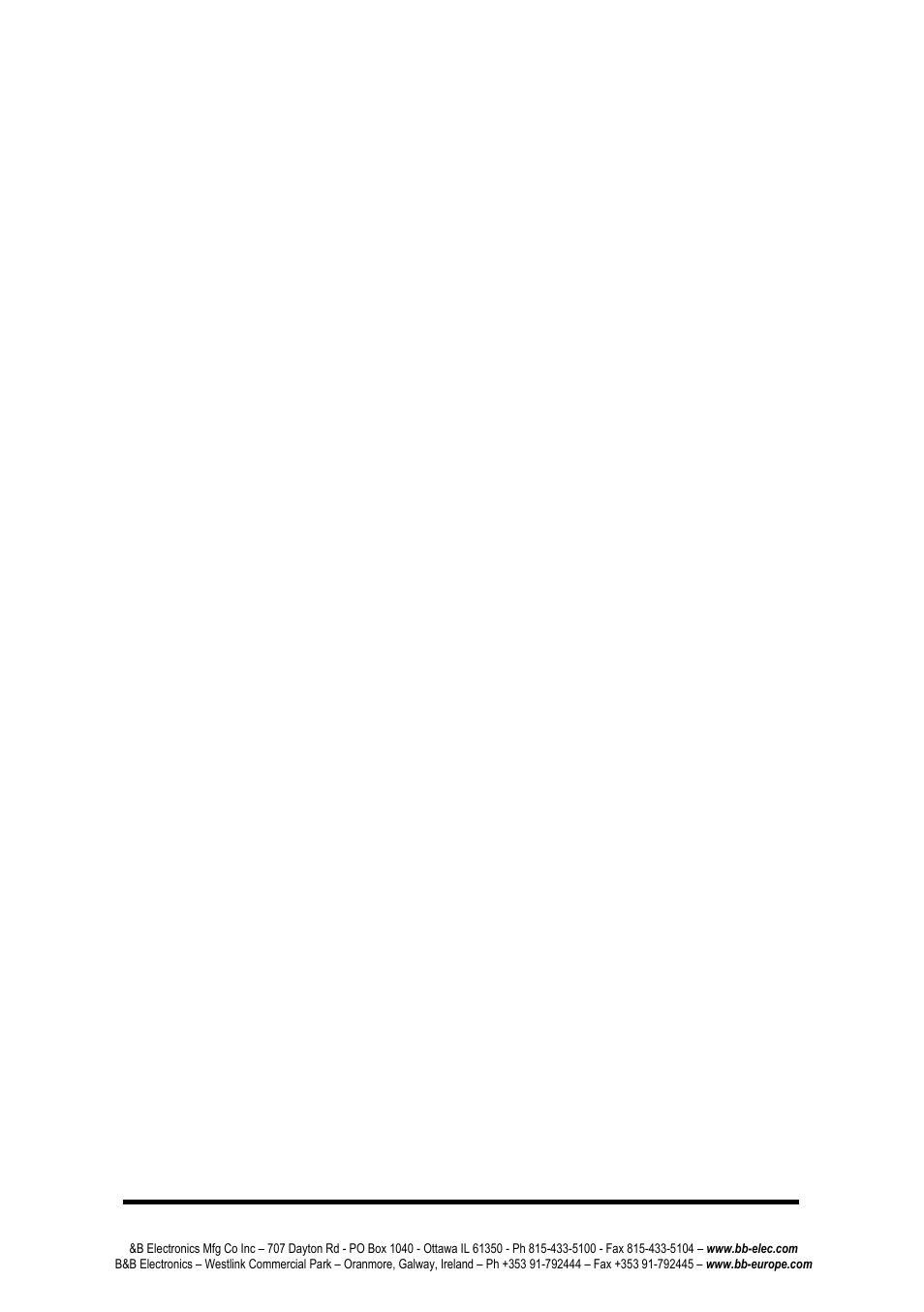 Hecklist, Checklist | B&B Electronics 232BSS4 - Manual User Manual | Page 7 / 45