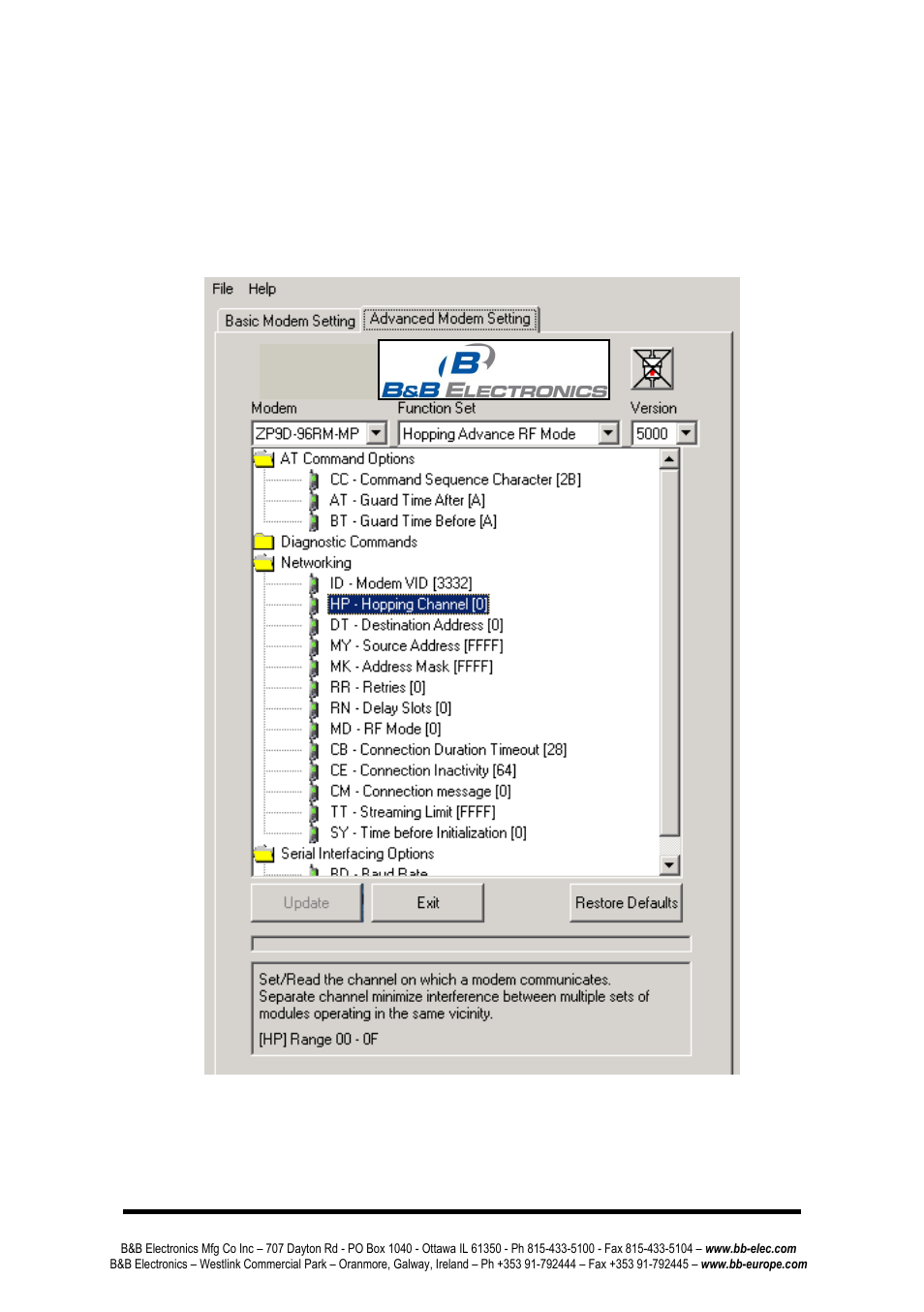 B&B Electronics ZP24D-250RM-SR - Manual User Manual | Page 16 / 70