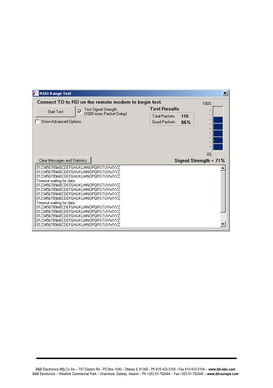 Roubleshoot, Test / troubleshoot | B&B Electronics ZP24D-250RM-SR - Manual User Manual | Page 17 / 70