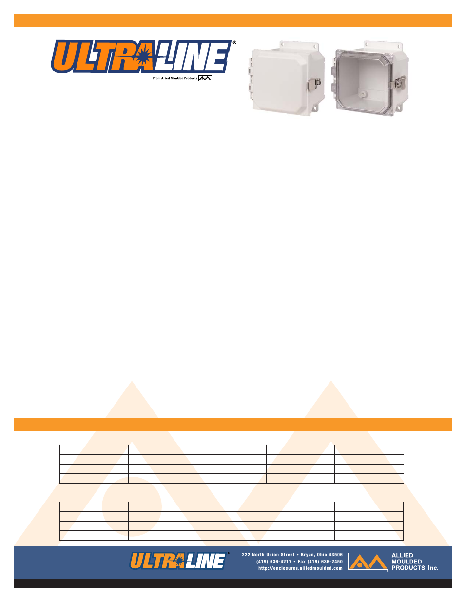 B&B Electronics AMU664 - Datasheet User Manual | 2 pages