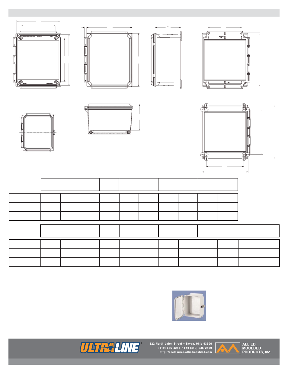 B&B Electronics AMU664 - Datasheet User Manual | Page 2 / 2