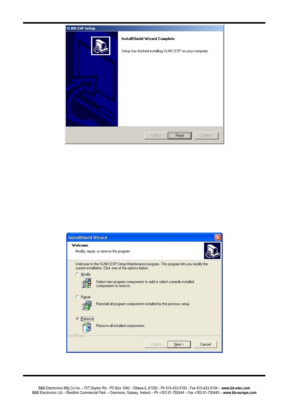 Updating an existing installation | B&B Electronics ESP904 - Manual User Manual | Page 25 / 90