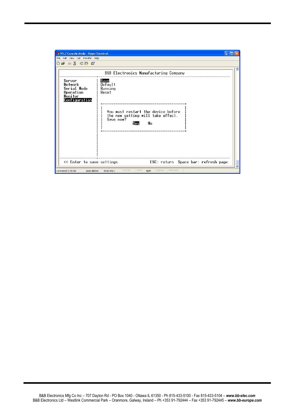 Using a password | B&B Electronics ESP904 - Manual User Manual | Page 63 / 90