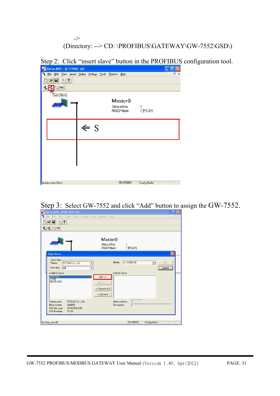 B&B Electronics GW-7552 - Manual User Manual | Page 31 / 67