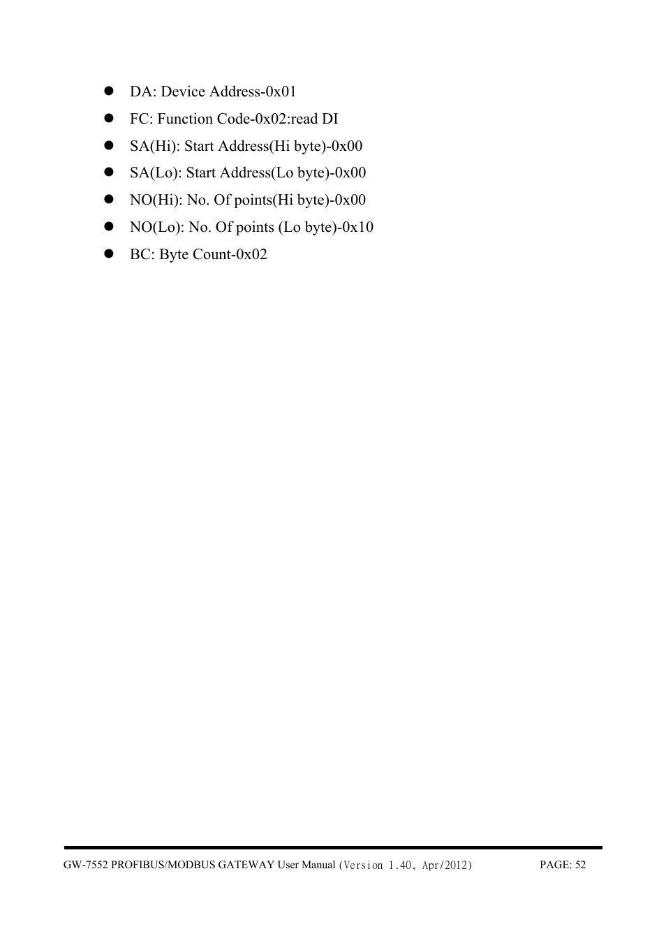 B&B Electronics GW-7552 - Manual User Manual | Page 52 / 67