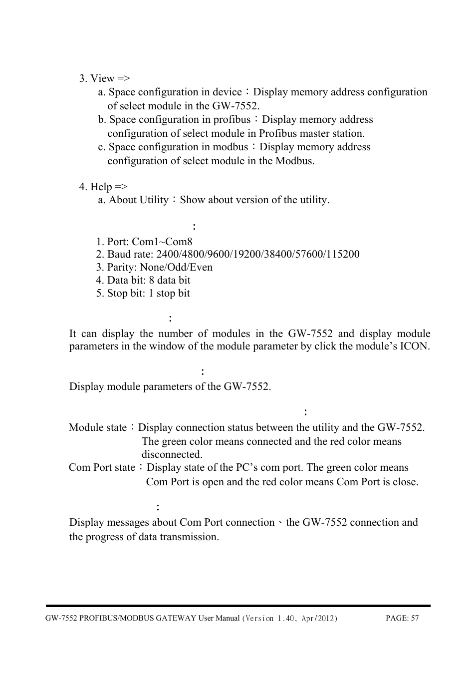 B&B Electronics GW-7552 - Manual User Manual | Page 57 / 67