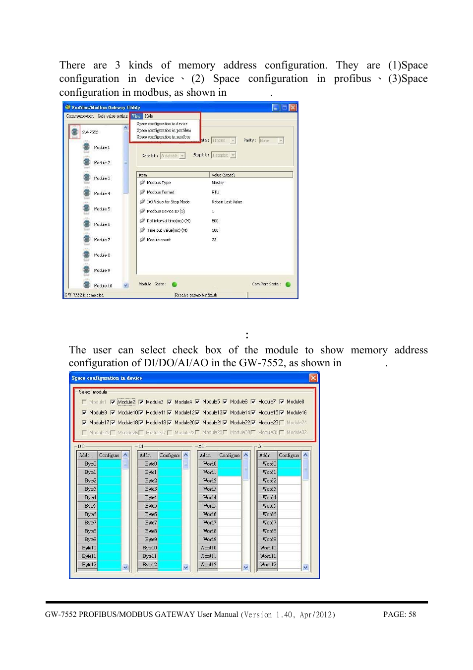 B&B Electronics GW-7552 - Manual User Manual | Page 58 / 67