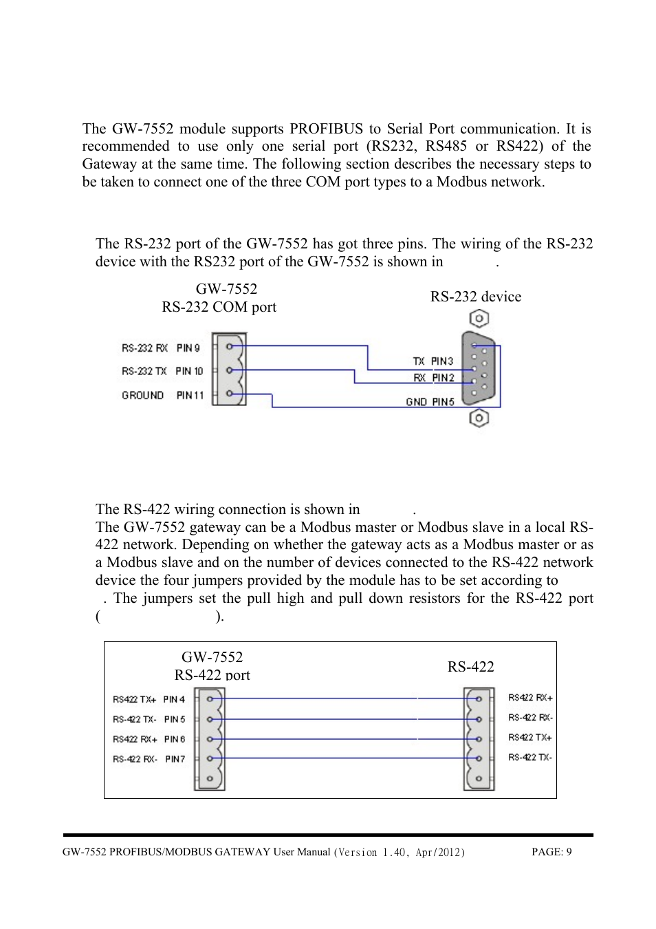 B&B Electronics GW-7552 - Manual User Manual | Page 9 / 67
