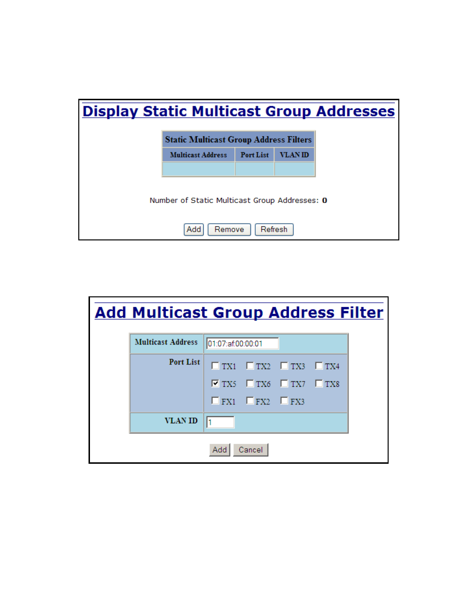 Bridging – multicast addresses | B&B Electronics 711FX3-ST - Manual User Manual | Page 63 / 155