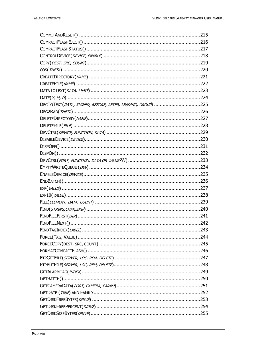B&B Electronics VFG3000 - Manual User Manual | Page 10 / 380