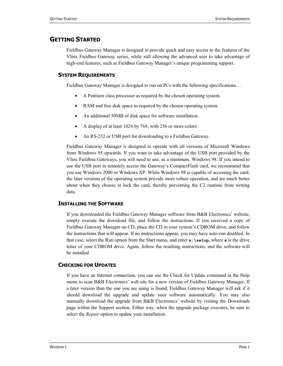 B&B Electronics VFG3000 - Manual User Manual | Page 17 / 380