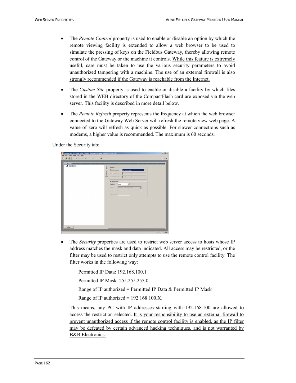 B&B Electronics VFG3000 - Manual User Manual | Page 178 / 380