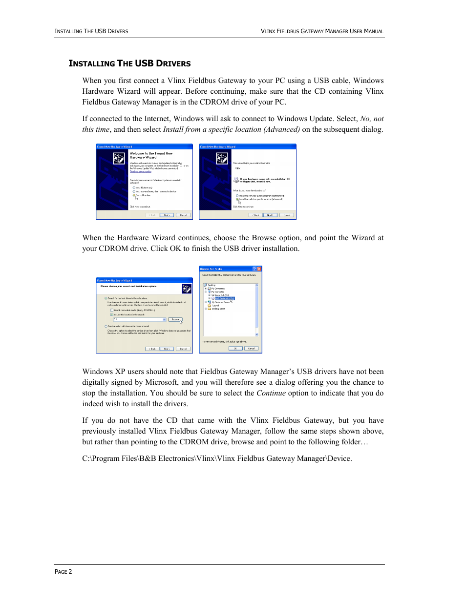 B&B Electronics VFG3000 - Manual User Manual | Page 18 / 380