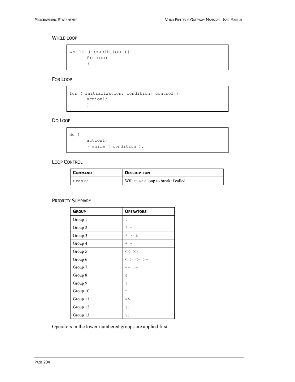 B&B Electronics VFG3000 - Manual User Manual | Page 220 / 380