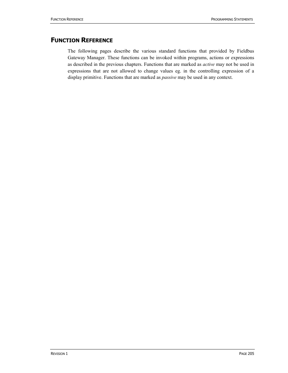 Unction, Eference | B&B Electronics VFG3000 - Manual User Manual | Page 221 / 380