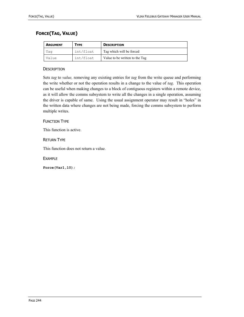 B&B Electronics VFG3000 - Manual User Manual | Page 260 / 380