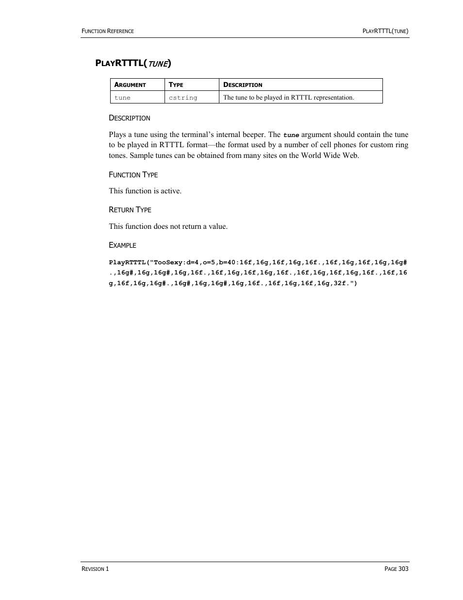 Rtttl | B&B Electronics VFG3000 - Manual User Manual | Page 319 / 380