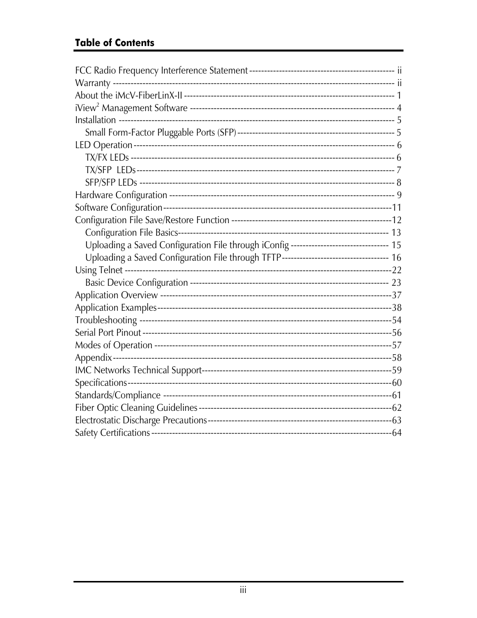 B&B Electronics 856-14500-01 - Manual User Manual | Page 3 / 68