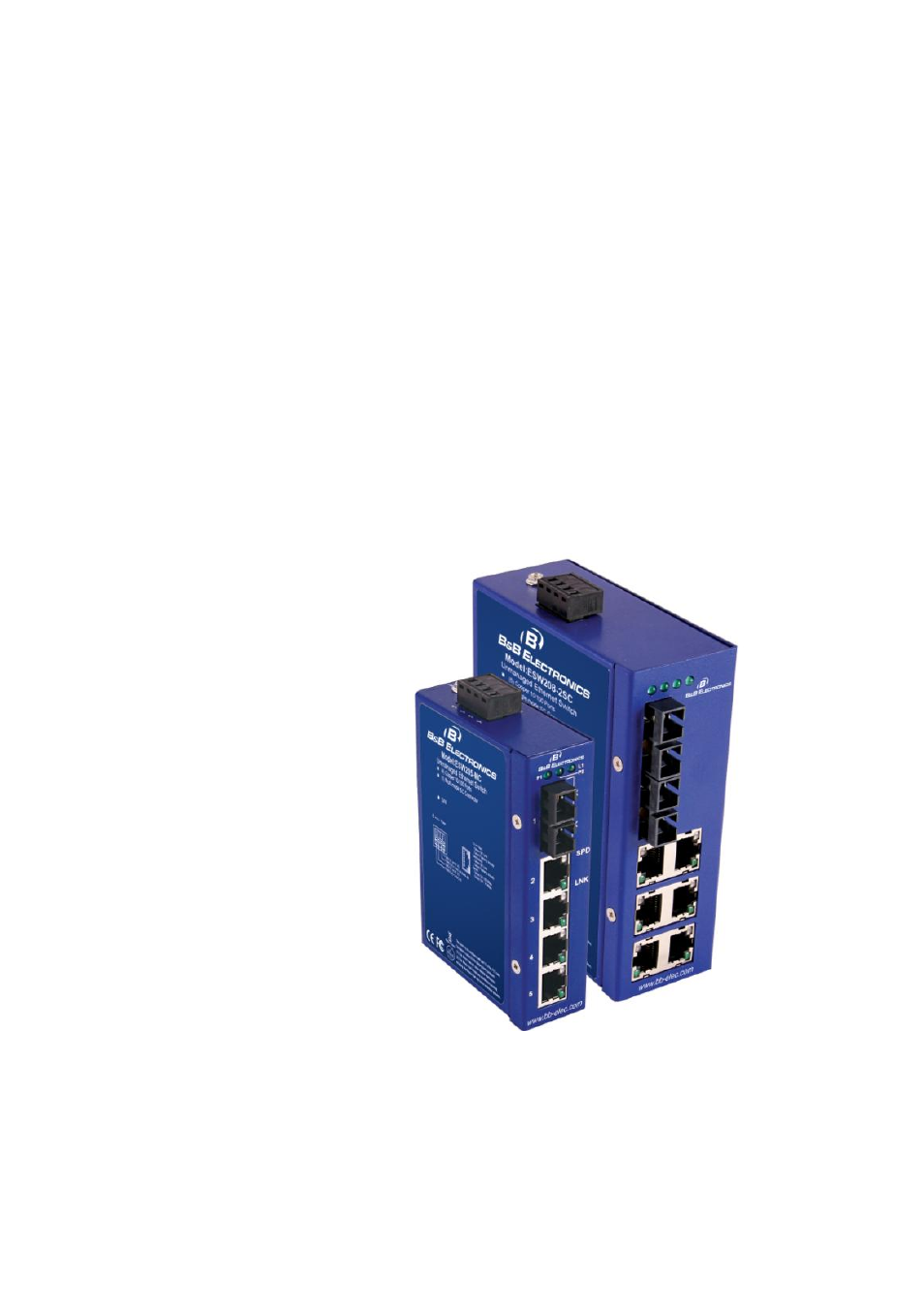 B&B Electronics ESW208 Series - Quick Start Guide User Manual | 20 pages
