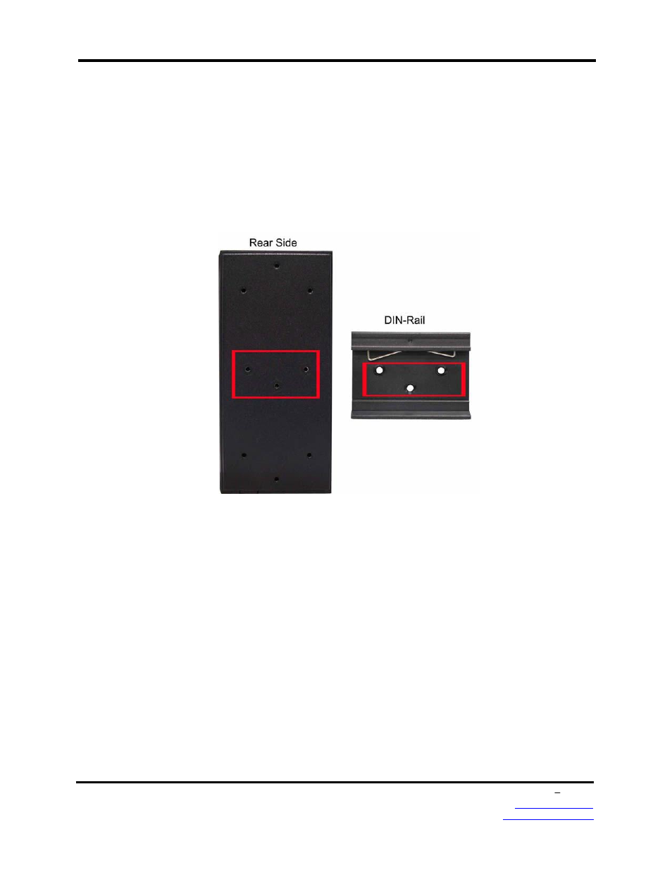 2 din-rail mounting | B&B Electronics EIRP610-2SFP-T - Manual User Manual | Page 19 / 147