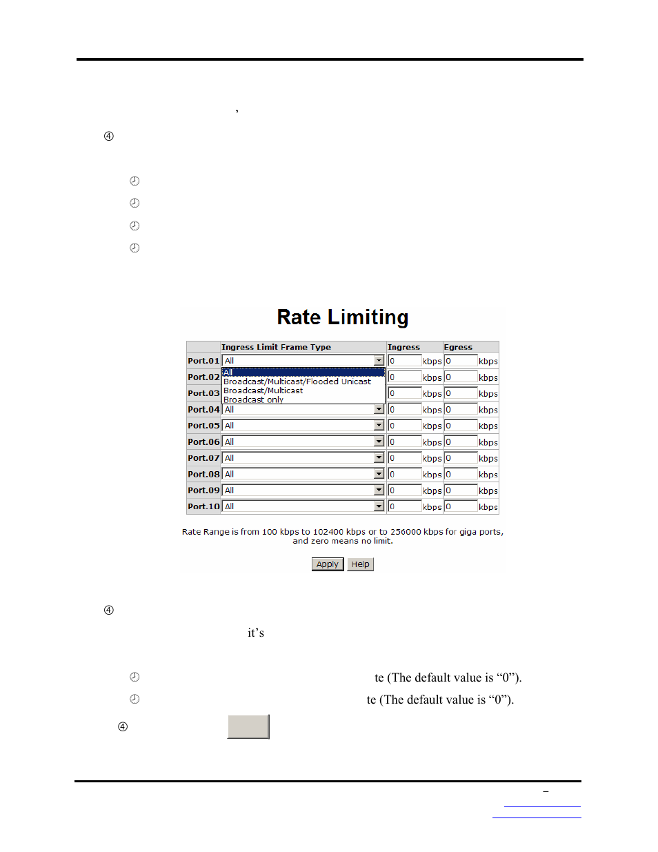 17 rate limiting | B&B Electronics EIRP610-2SFP-T - Manual User Manual | Page 77 / 147