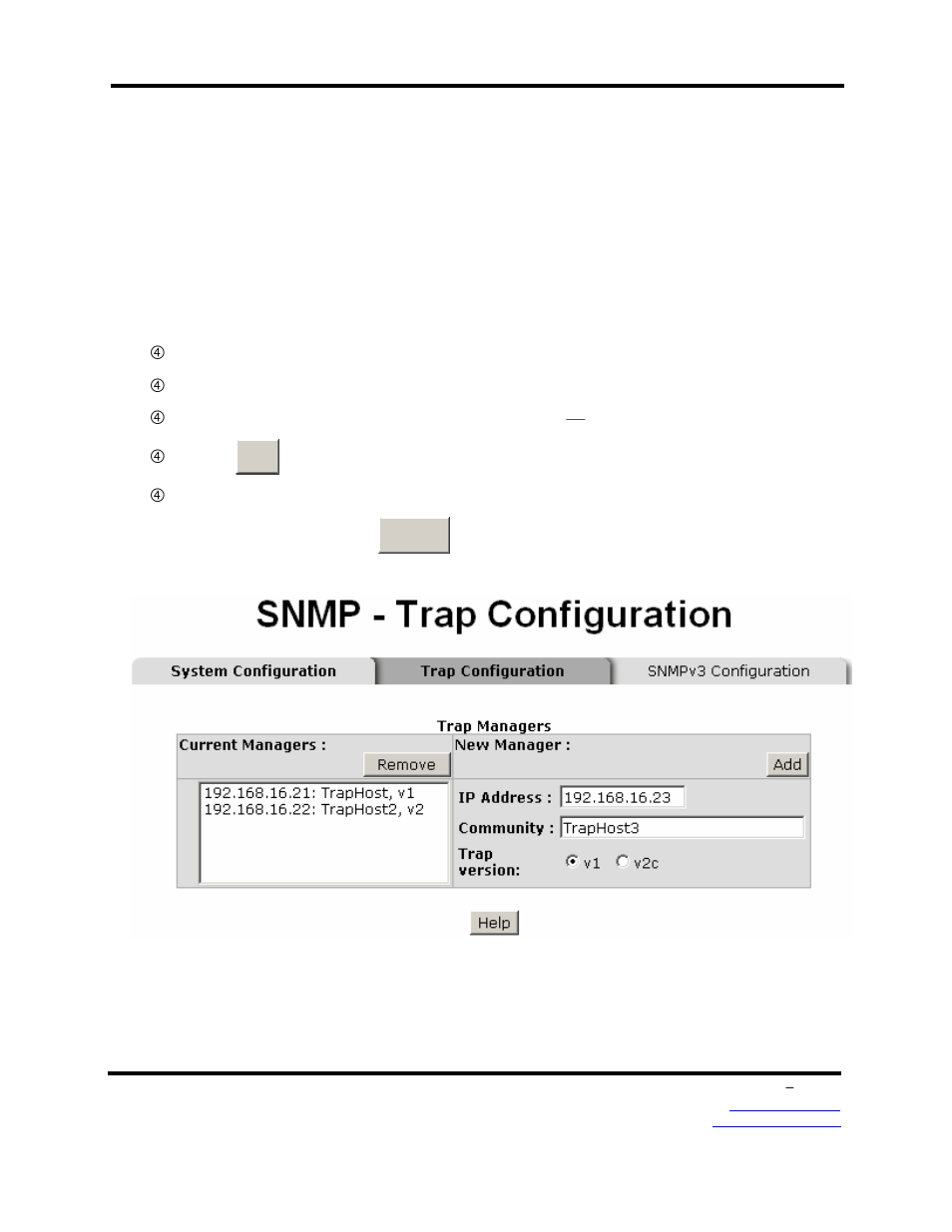 2 trap configuration | B&B Electronics EIRP610-2SFP-T - Manual User Manual | Page 94 / 147