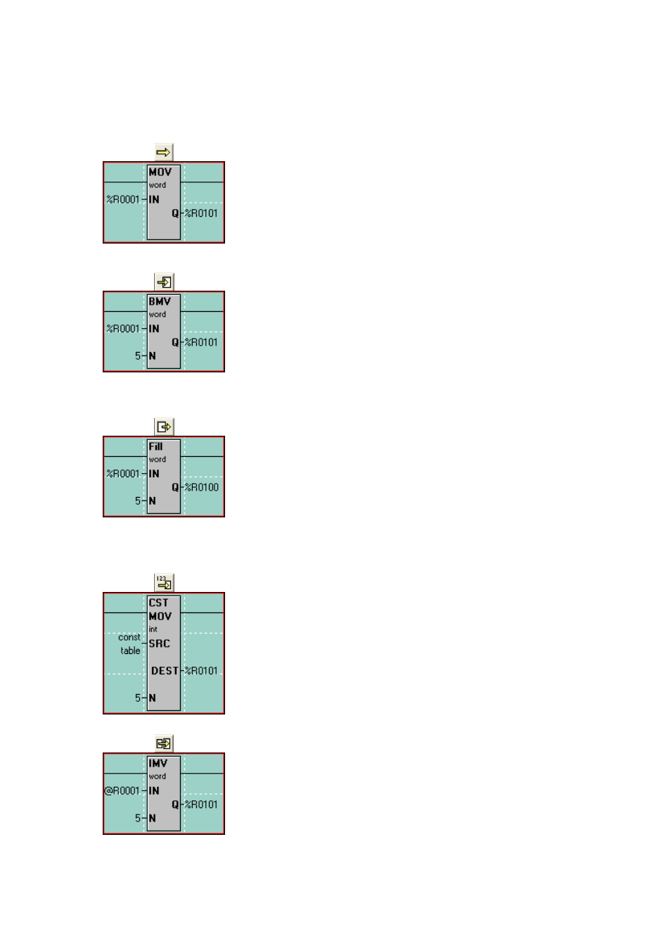 Move functions | B&B Electronics I3A12X_20B05-SOHF - Manual User Manual | Page 18 / 50