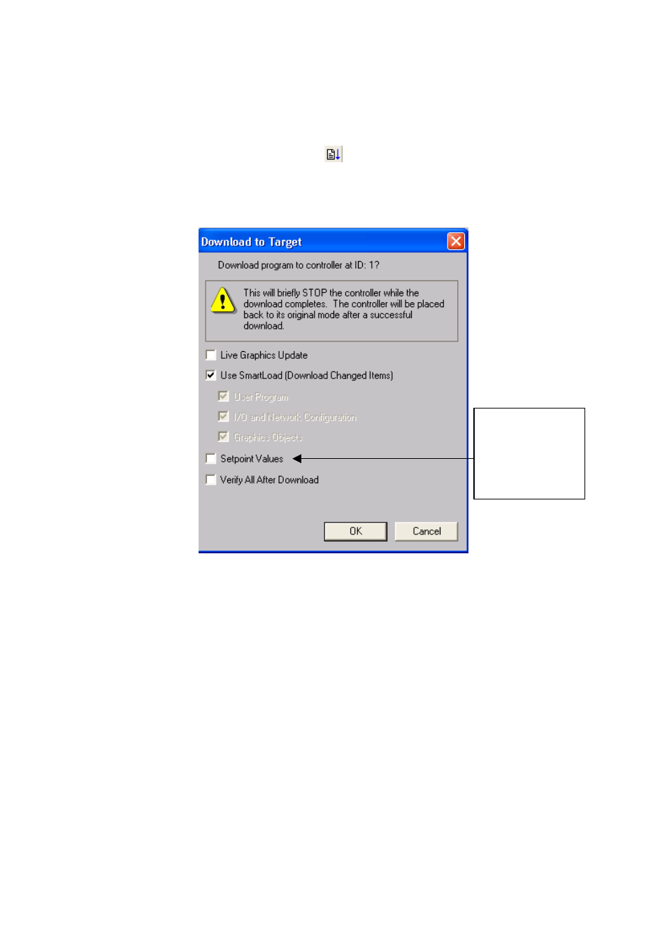 Downloading the program | B&B Electronics I3A12X_20B05-SOHF - Manual User Manual | Page 24 / 50