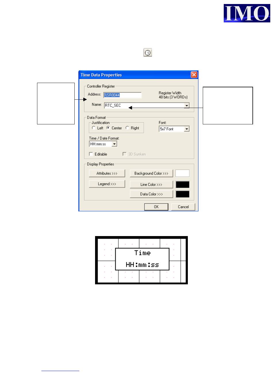 Time data | B&B Electronics I3A12X_20B05-SOHF - Manual User Manual | Page 29 / 50